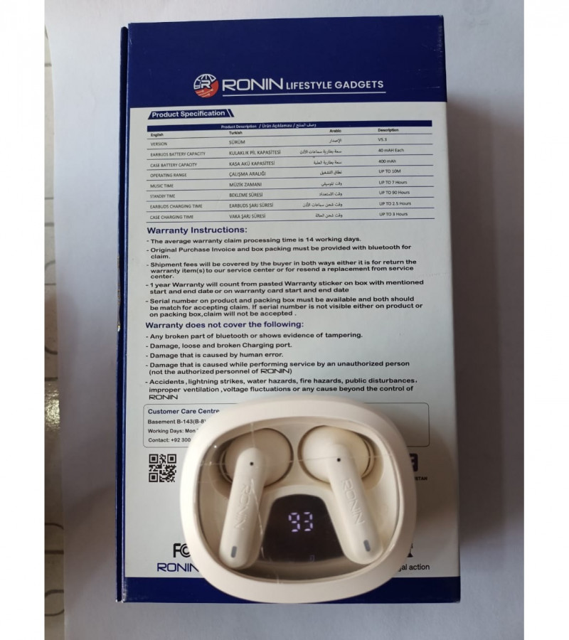ORIGNAL RONIN R-540 BLUETOOTH